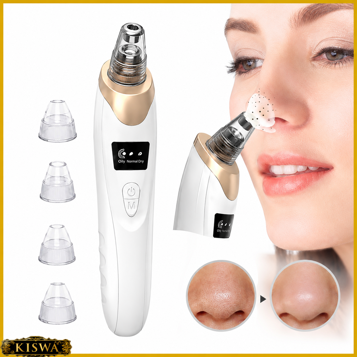 Blackhead Remover Vacuum – Electric Pore Cleaner & Acne Remover