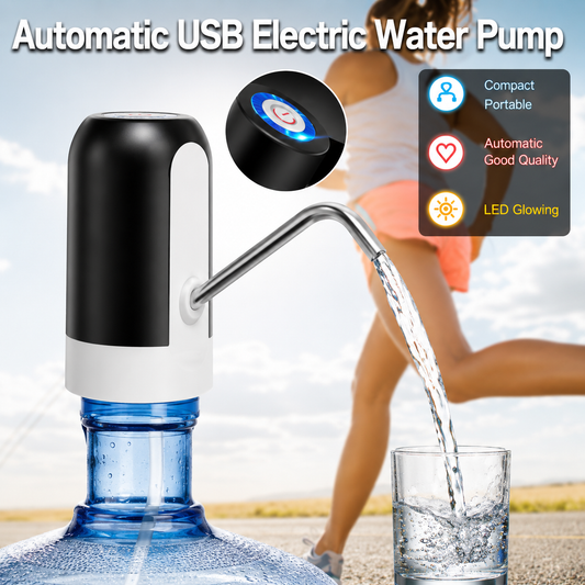 Electric Water Dispenser Pump – Portable USB Rechargeable Drinking Water Pump