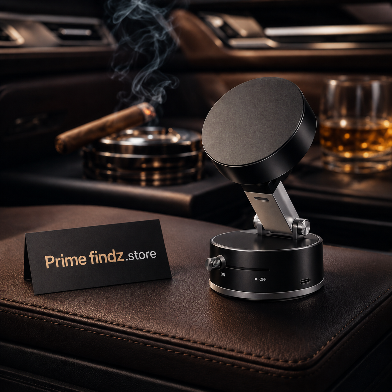 Magnetic Phone Holder for Car Dashboard & Air Vent – Strong Grip Mobile Stand