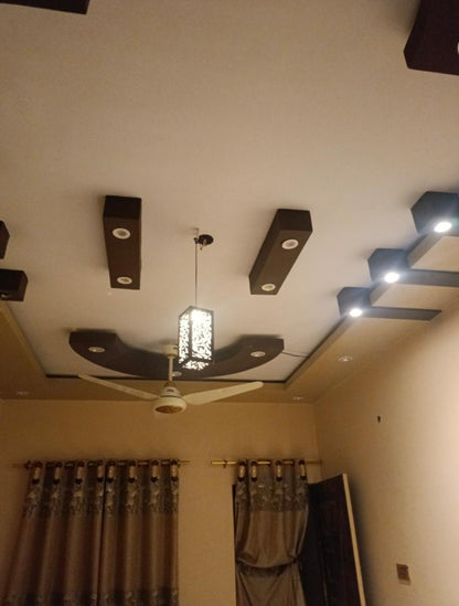 Rechargeable Leaf Ceiling Lamp