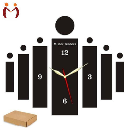 Nordic Wall Clock – Modern Silent Decorative Clock for Home & Office