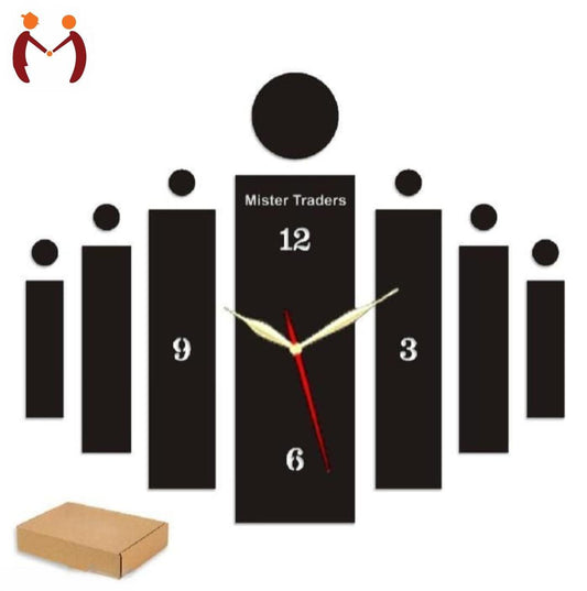Nordic Wall Clock – Modern Silent Decorative Clock for Home & Office