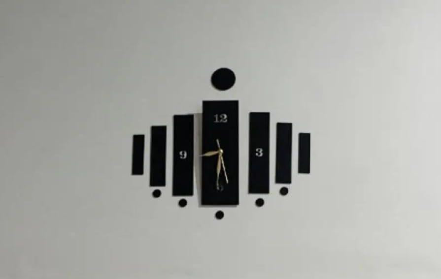 Nordic Wall Clock – Modern Silent Decorative Clock for Home & Office