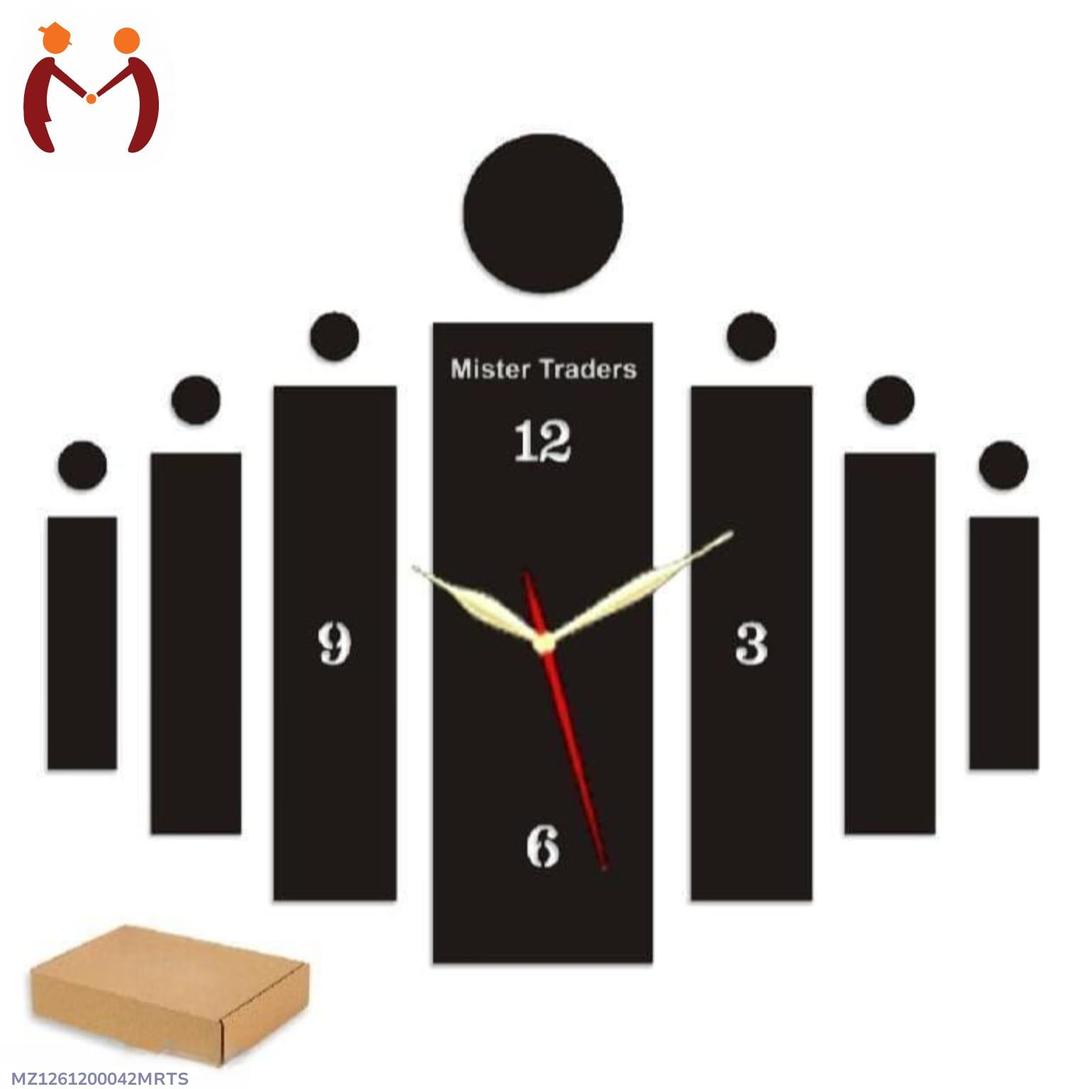 Nordic Wall Clock – Modern Silent Decorative Clock for Home & Office