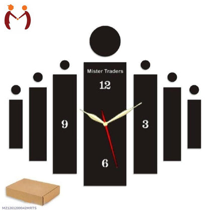 Nordic Wall Clock – Modern Silent Decorative Clock for Home & Office