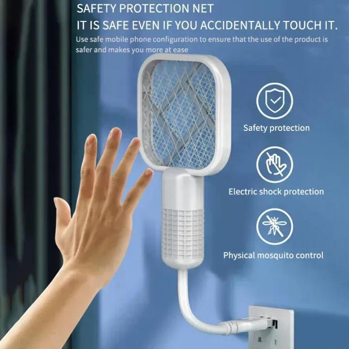 Portable Electric Mosquito Killer – USB Rechargeable Insect Killer Lamp
