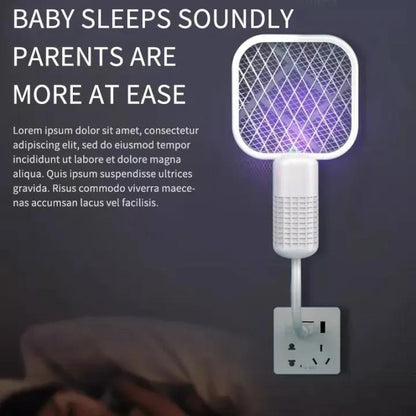 Portable Electric Mosquito Killer – USB Rechargeable Insect Killer Lamp